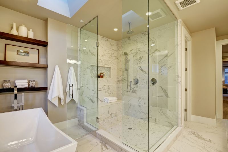 Luxury Shower with Niche Storage